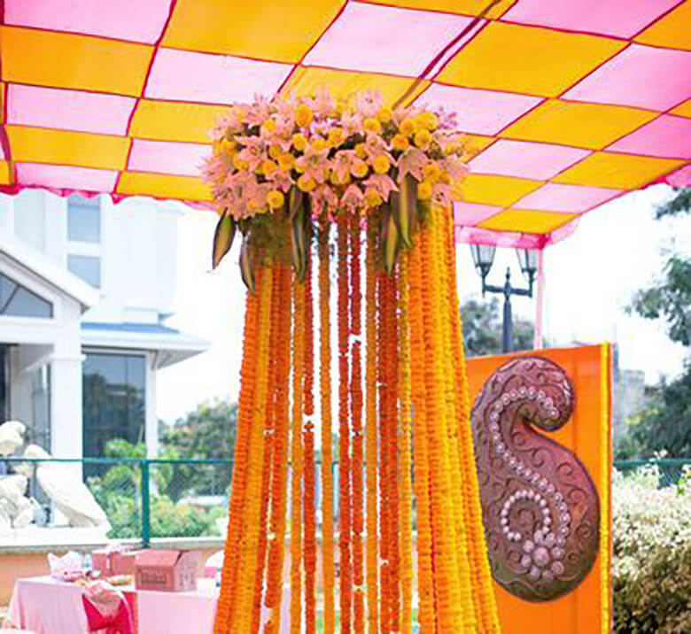 Mangala Snanam & Rangoli  Vishwa Events and Catering Services