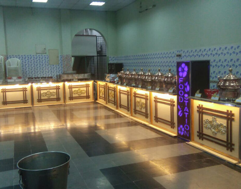 LED Display Buffet Counter 4
