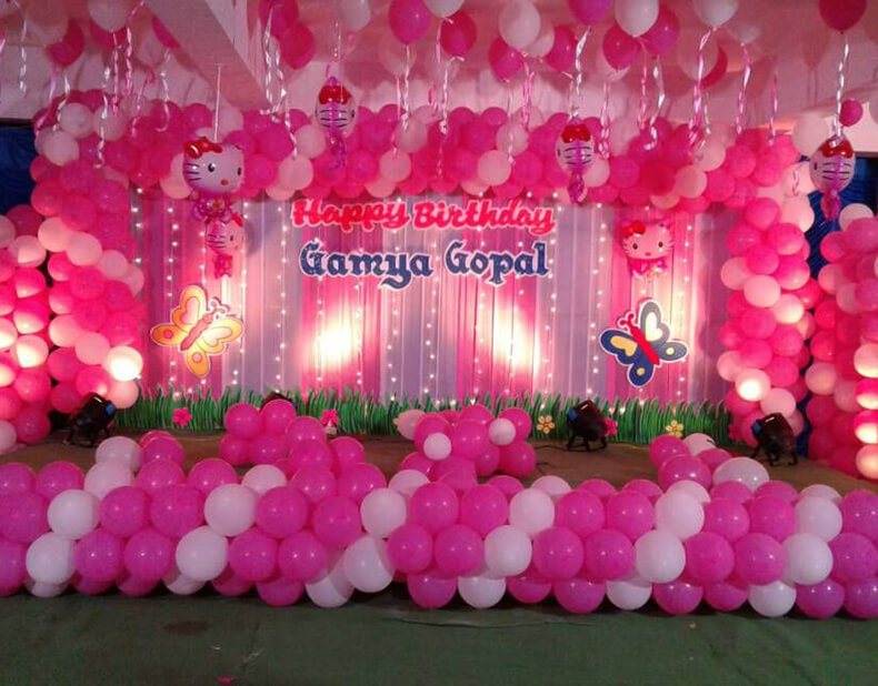 Flower Decorations: Stage Flower Decoration Bangalore - BalloonPro